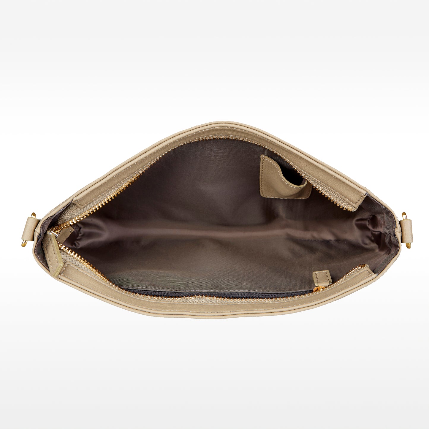 Handtasche aus Kaktusleder offen
